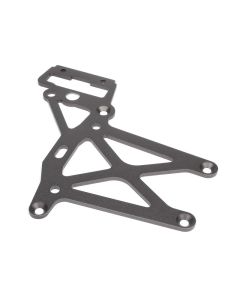 HPI 102160 - REAR UPPER PLATE (GUNMETAL) (Compatible 87418)