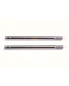 Traxxas 1664 Shock Shaft steel, chrome finish 47mm (2)/Rustler