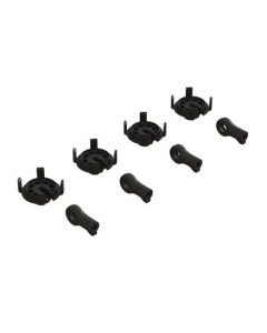 Arrma ARA330569 Shock Rod End & Spring Perch Set, 4pcs, 8S BLX