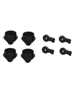 Arrma 330608 HD Shock Rod End & Spring Cup, 2 Pairs, Mojave