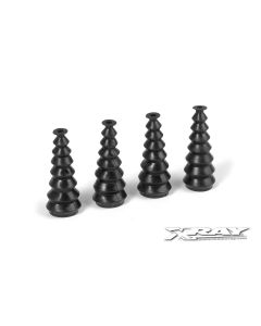 Xray 358074 XB9 Folding Shock Boot 4pcs