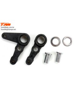 Team Magic 503351 E4D MF Steering Arm Set (Plastic)