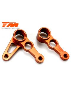 Team Magic 503383 E4D MF Pro Aluminum steering arm set L&R (Hop-Up 503351)
