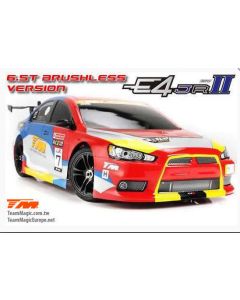 Team Magic 507006-EVX E4JR II 1/10 Brushless Touring Car EVX RTR