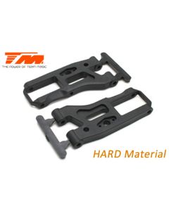 Team Magic 507127H Front Sus Arm, HARD E4RS II EVO / JS II / JR II / E4RS III / PLUS  (2 pcs)