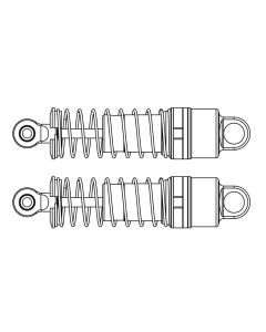 Panda Hobby C636040 Shock Absorber Set, 2pcs, Tetra X1 1/24