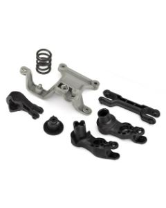 Traxxas 7746 Steering bellcranks/ bellcrank support/servo saver/ servo saver spring/ draglink/ 3x20mm shoulder screws (2) for X-maxx
