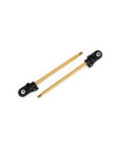 Traxxas 7763T Shaft, GTX shock, Titanium-nitride coated (2) 