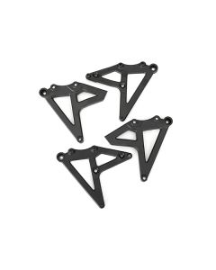 Traxxas 8538 Shock mounts, rear (left & right) (Unlimited Desert Racer)