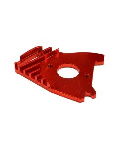 Integy 25300RED Alloy Motor Heatsink for Traxxas Slash 4X4 LCG Chassis