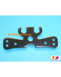 Great Vigor XV162U1BA FRONT UPPER SUS. PLATE 6061 3MM/BLACK