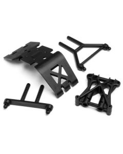 HPI 82014 SKID PLATE/SHOCK TOWER SET (E-savage)