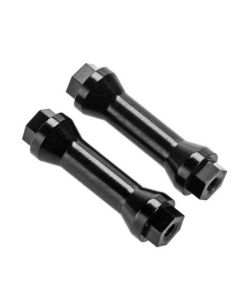 Arrma 320217 CNC ALU. WING POSTS (Black) (2pcs/ Kraton, Notorious, Outcast, Senton, Talion, Typhon)