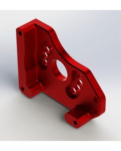 Arrma AR320263 MOTOR MOUNT ALUMINIUM (RED) (Bigrock, Fazon, Nero)