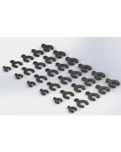 Arrma AR330366 COMPOSITE SPACER SET (BigRock, Fazon, Nero)