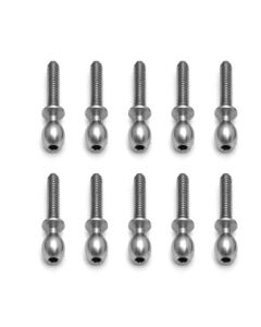 Team Associated 91049 Heavy-duty Ballstuds, 10mm, long neck
