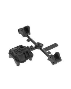 Axial AX31437 AR44 Diff Cover & Link Mounts, Black