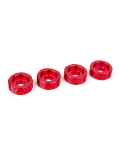 Team Corally C-00180-117 Pivot Ball Adjusting Nut - Aluminum - 4 pcs