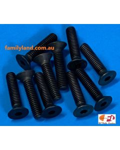 Family Land 4x18F Flat Head Socket Cap Screw Metric (10pcs)