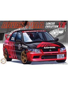 Fujimi 047621 Advan Piaa Lancer Evolution VII 1/24