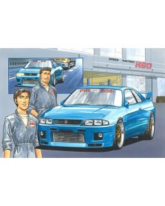 Fujimi 172019 Nissan Skyline GT-R (R33) RGO (Wangan Midnight 4) 1/24