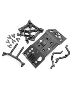 HPI 85234 SKID PLATE/BODY MOUNT/SHOCK TOWER SET /Savage X