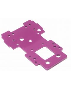 HPI 86067 BULKHEAD LOWER PLATE 2.5mm (PURPLE) /Savage