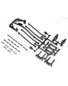 HPI 106291 BODY MOUNT SET (SUPER 5SC FLUX)