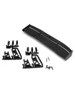 HPI 30093 GT WING SET (TYPE E / 10th SCALE / BLACK) 