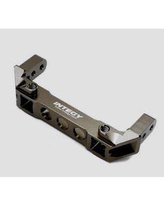 Integy 27970GREY Alloy Front Bumper Mount for Traxxas TRX-4 Scale & Trail Crawler