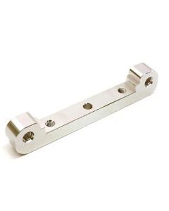 Integy 28767SILVER Billet Machined Upper FR Suspension Hanger for 1/8 Kraton & Outcast 6S BLX