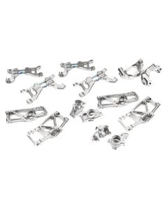 Integy 29368SILVER Suspension Kit for Traxxas 1/10 Maxx Truck 4S