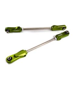 Integy 30188GREEN Billet Machined Rear Upper Turnbuckle Links for Arrma 1/5 Kraton 4X4 8S BLX