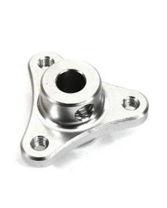 Integy C31234SILVER Special 0.8M/MOD1 Spur Gear Adapter for ID 5mm Shaft