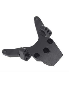 Integy 31409BLACK Alloy Machined Front Bulkhead for Losi 1/18 Mini-T 2.0