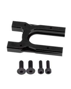 Integy 31424BLACK Alloy Center Diff Mount for Arrma 1/8 Kraton, Typhon 6S & 1/7 Limitless
