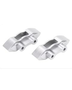 Integy 31433SILVER Alloy Brake Caliper (2) for Losi 1/6 Super Baja Rey 2.0