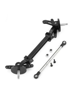 Integy 32596BLACK Front Beam Axle w/Steering Setup for Custom 1/14 Semi-Tractor
