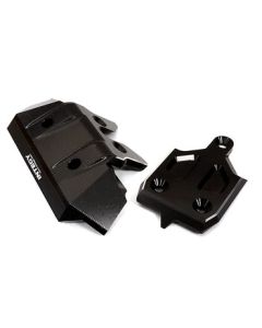 Integy 32941BLACK Front Skid Plate & Bumper w/ 1-Pc Block A for Traxxas 1/8 Sledge