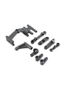 Losi LOS231008 Servo Mount, Steering Servo Set Plastic, Baja Rey