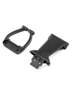 Losi LOS231021 Front Bumper/Skid Plate & Support - Rock Rey