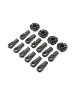 Losi LOS254034 Shock Rod Ends, Spring Cups, Super Baja Rey