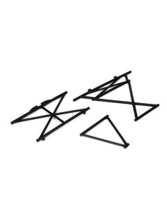 Losi LOSB2578 Center & Front Top Cage Support Set: 5IVE-T
