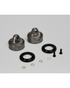 Losi TLR243034 16mm Bladder Shock Caps, Alu (2) 8ight 4.0