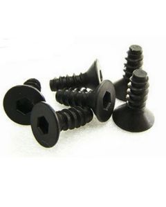 Team Magic 116308 Flat Head Self Tapping screw 3x8mm (6pcs)