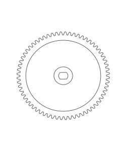 Panda Hobby C636023 Spur Gear 64T, Tetra X1