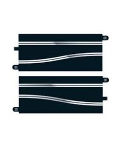 Scalextric 8246 Side Swipe Straights 350mm (2pcs)