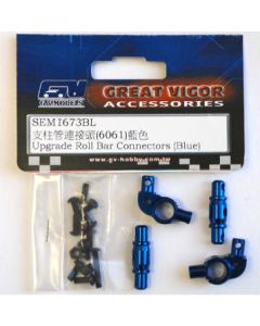 Great Vigor  SEM1673BL UPGRADE ROLL BAR CONNECTORS (BLUE)/Cage