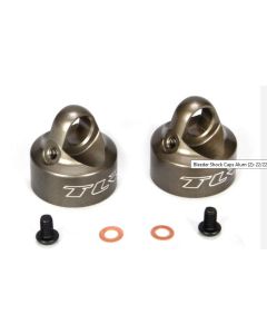 Losi TLR5065 Bleeder Shock Caps Alum (2): 22/22T/22-4