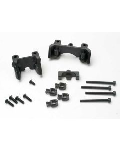 Traxxas 5317 Shock mounts (front & rear)/wire clip (1) (Revo)